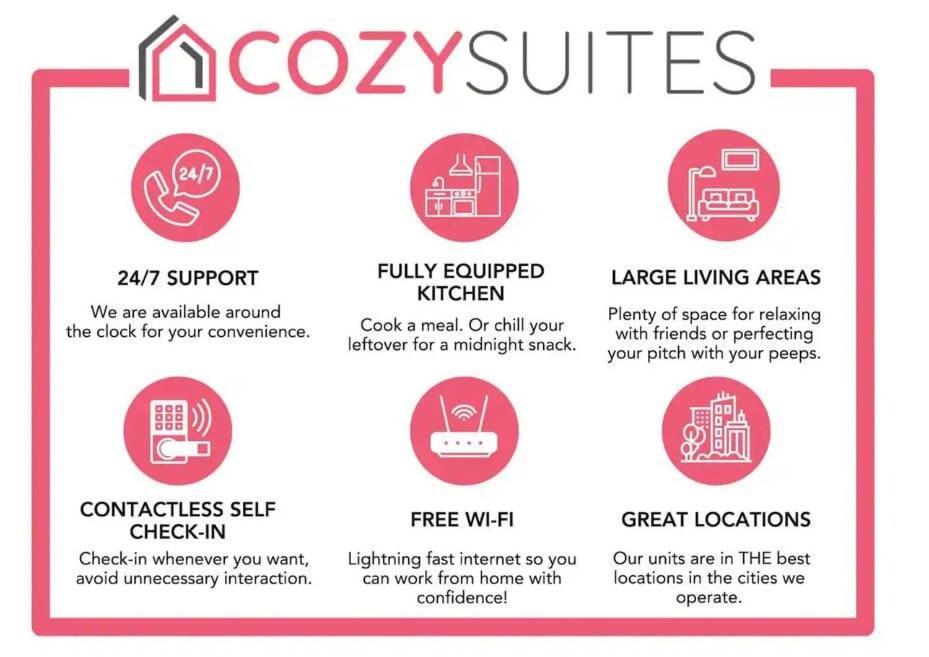 Stylish Downtown Studio By Cozysuites Indianapolis Exteriör bild